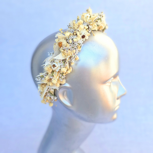 dried flower crown, flower crown, wedding flowers, kids flower crown, flower headband